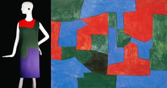 arte e moda YSL e Poliakoff